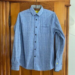 Descendant Of Thieves by Dres Ladro Button Down Long Sleeve Shirt Size Small